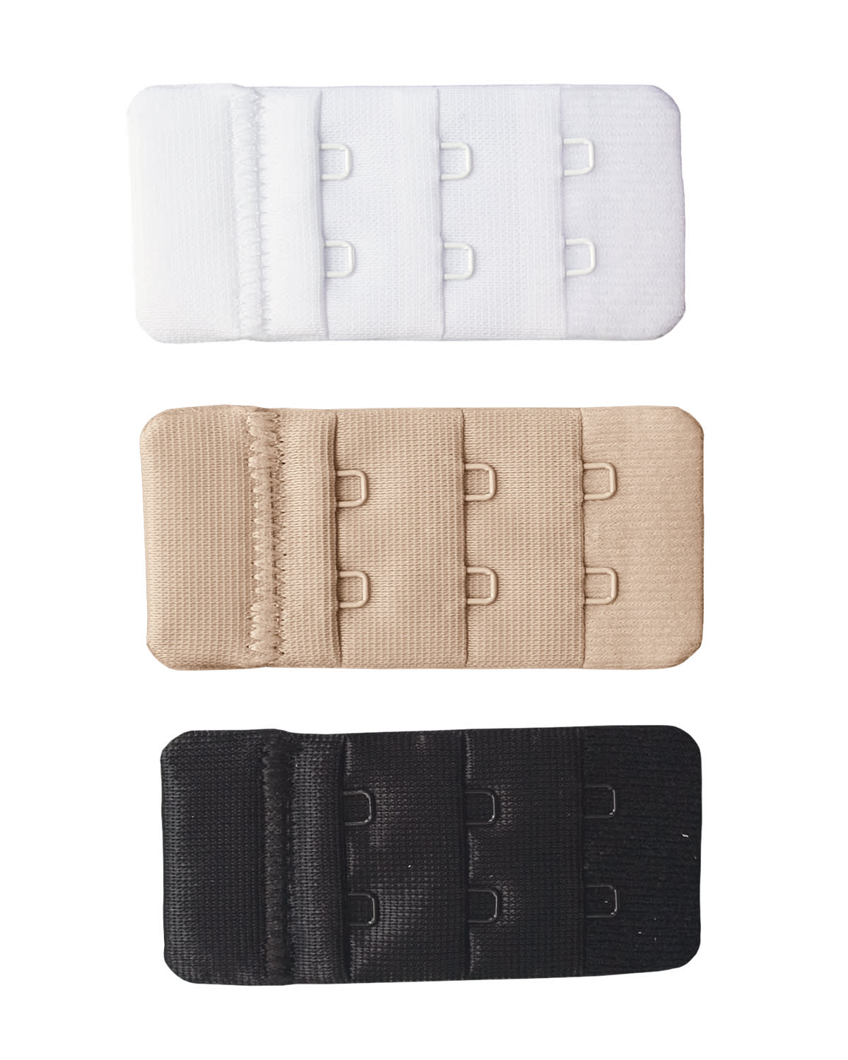 PAQUETE POR 3 BROCHES EXTENSORES AJUSTA TU BRASIER A ESPALDA - 1