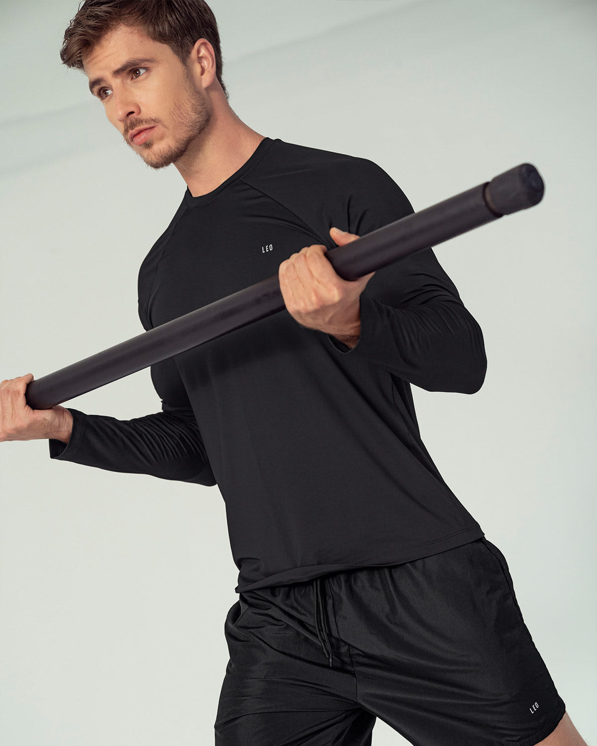 CAMISETA DEPORTIVA MASCULINA MANGA LARGA CON PROTECCIÓN UV - 4