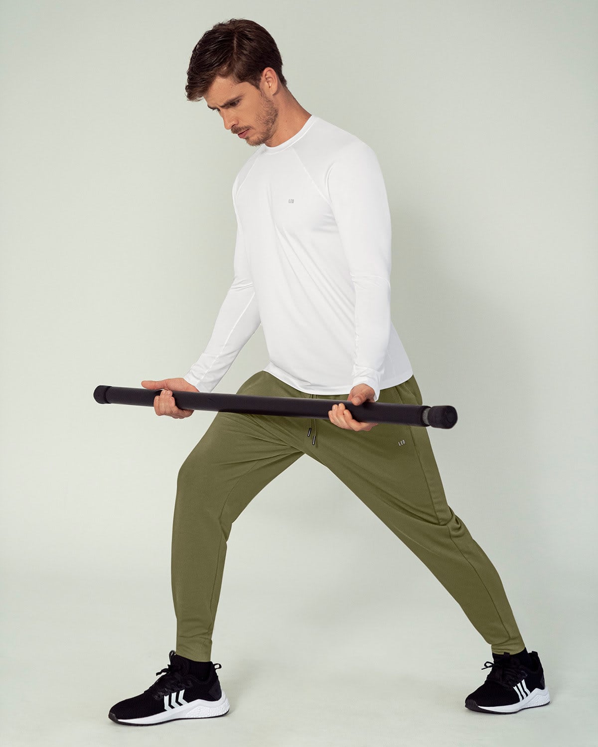 CAMISETA DEPORTIVA MASCULINA MANGA LARGA CON PROTECCIÓN UV - 5