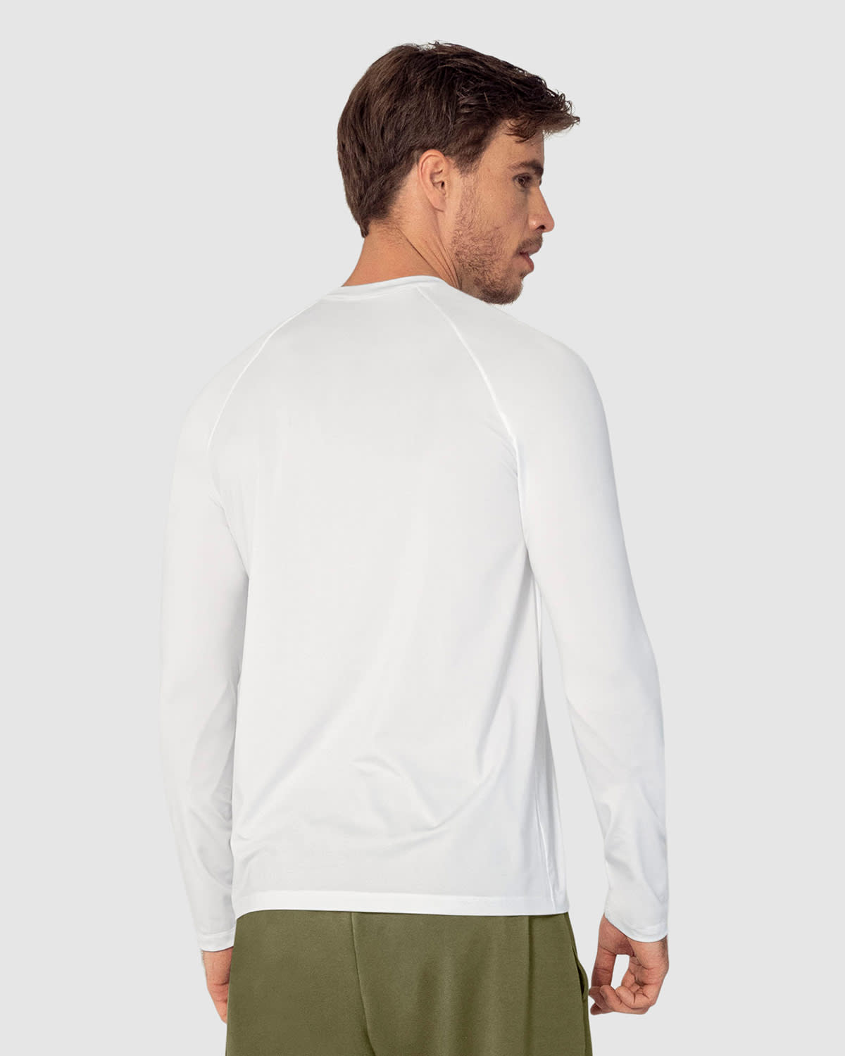 CAMISETA DEPORTIVA MASCULINA MANGA LARGA CON PROTECCIÓN UV - 8