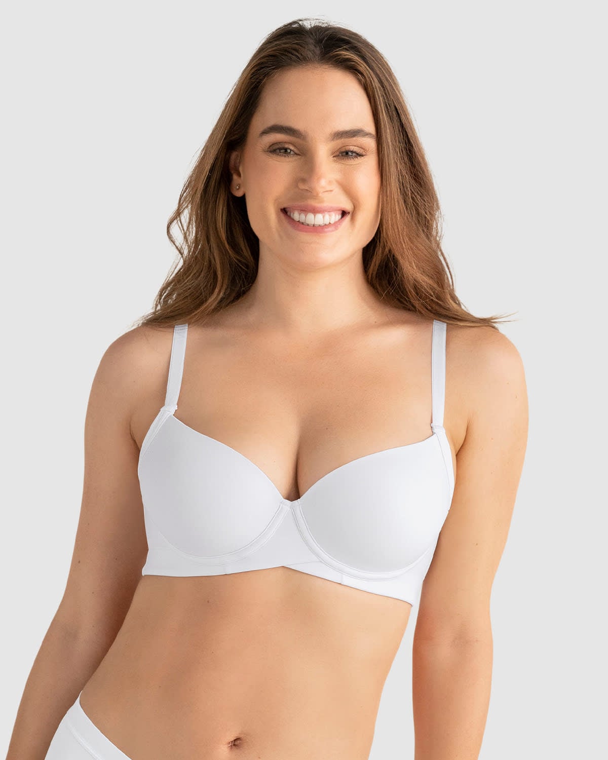 BRASIER DE BUEN CUBRIMIENTO EN ESCOTE Y ESPALDA - 1