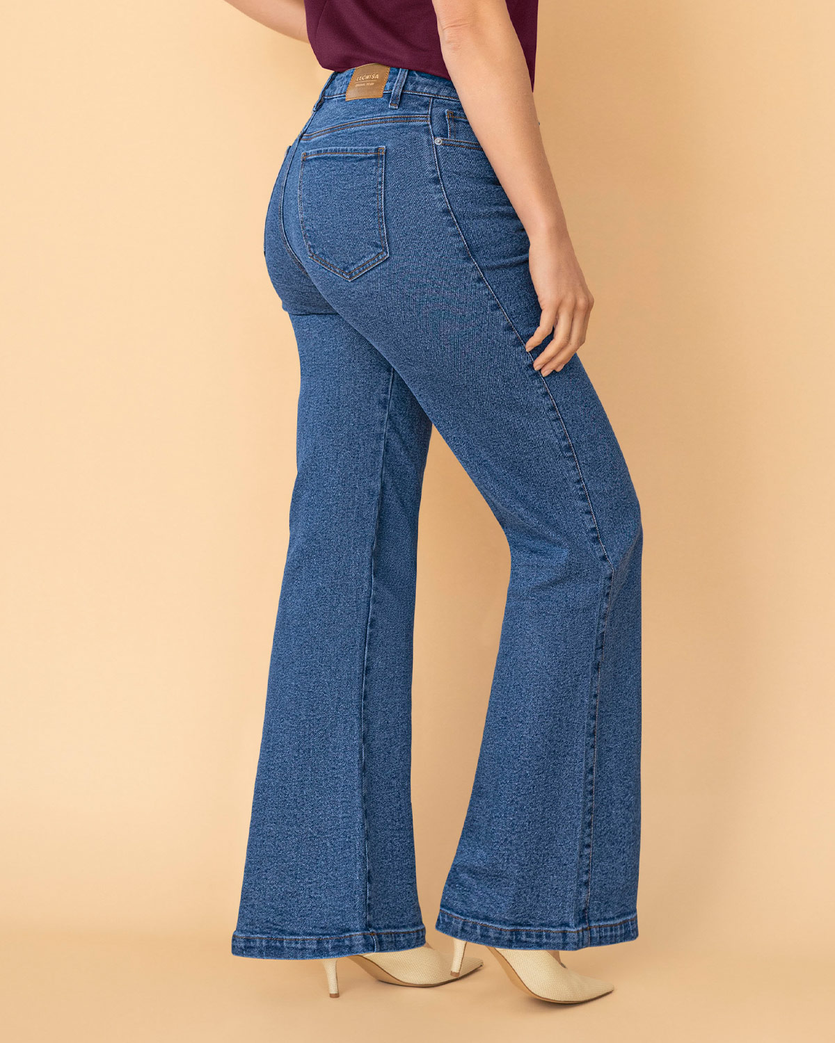 JEAN BOTA ANCHA ESENCIAL PARA MUJER - 2