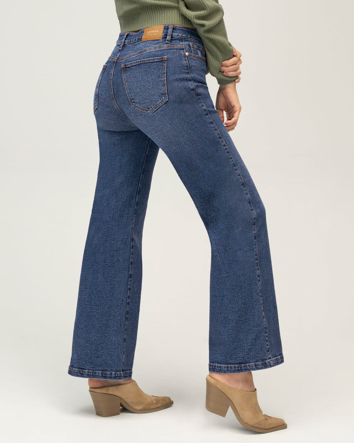 JEAN BOTA ANCHA ESENCIAL PARA MUJER - 2