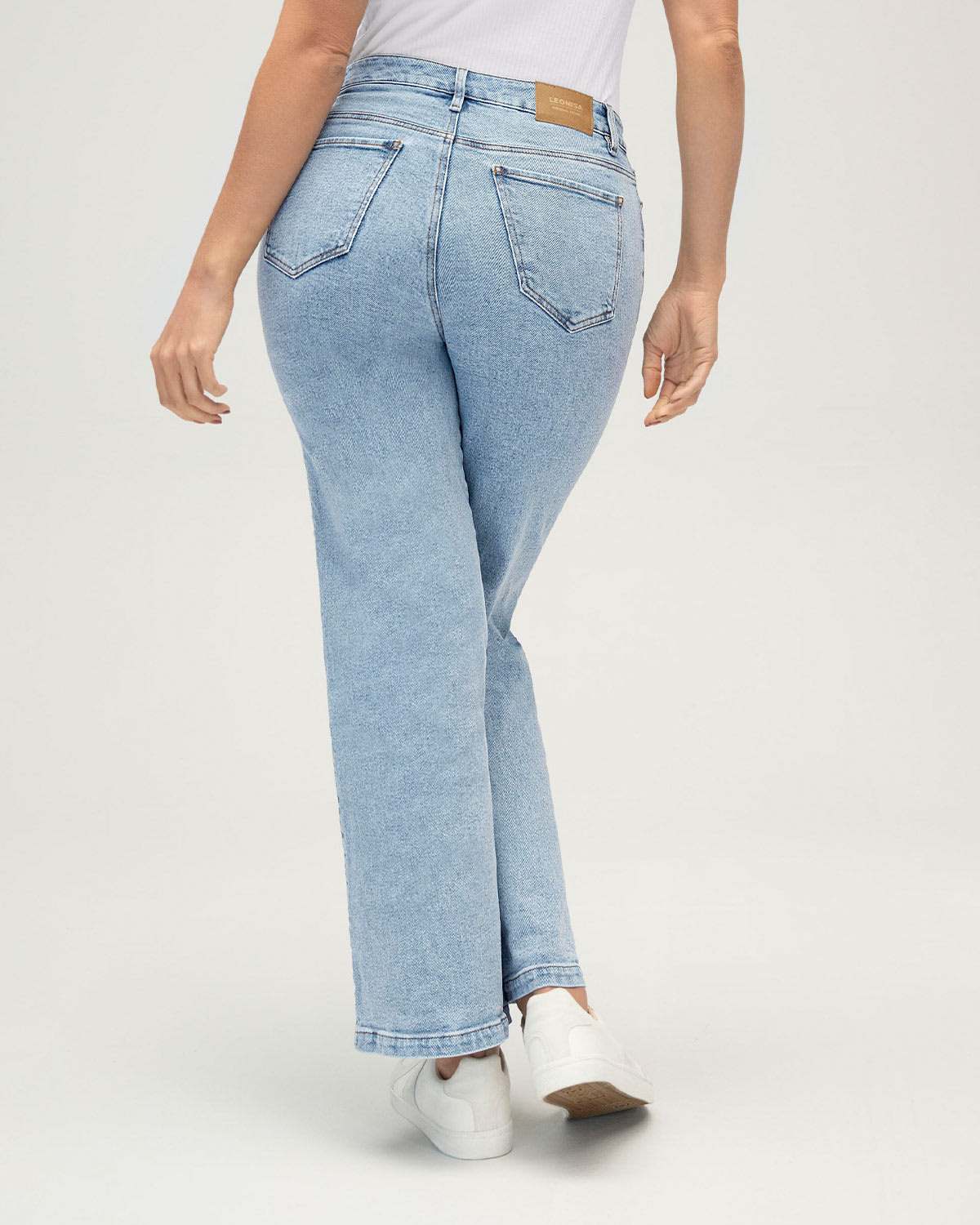 JEAN BOTA ANCHA ESENCIAL PARA MUJER - 2