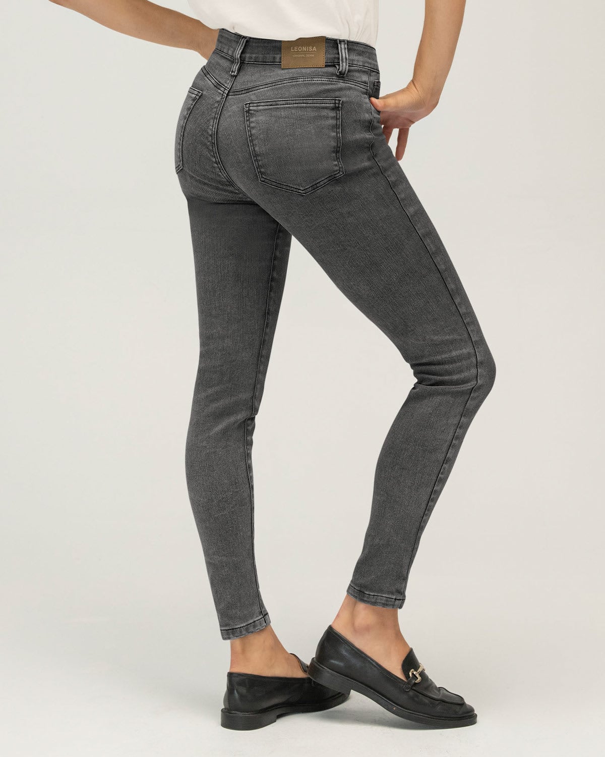 JEANS SKINNY ESENCIALES PARA MUJER - 2