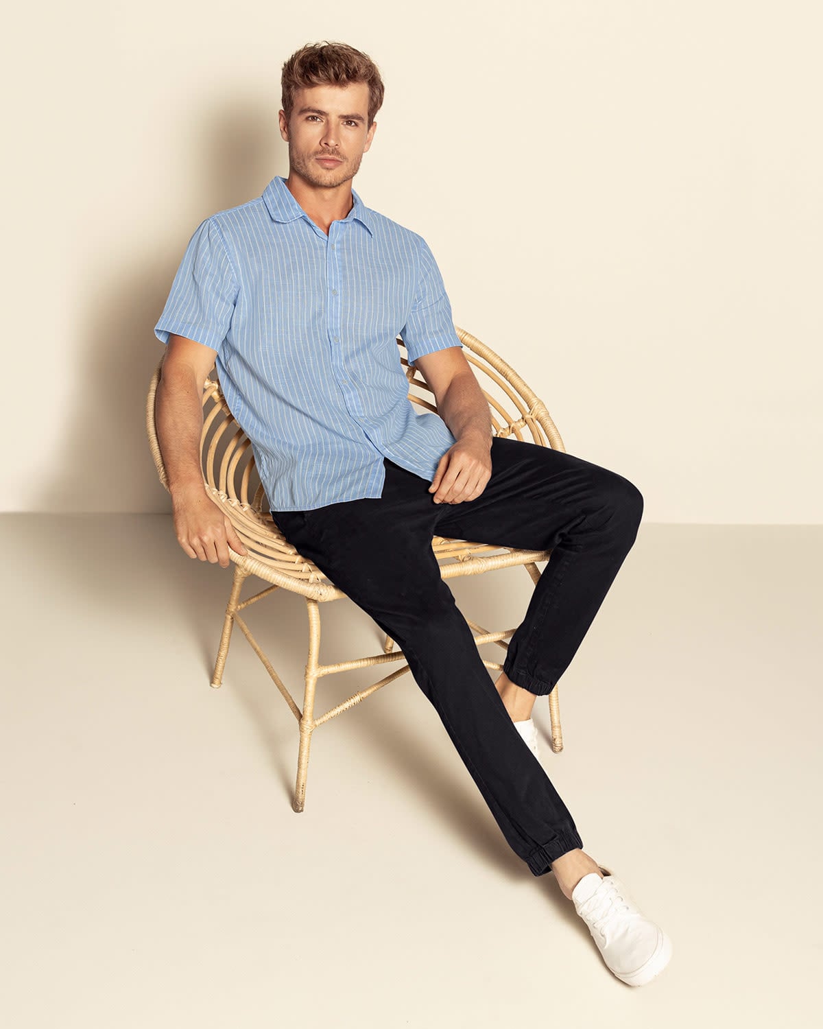 JOGGER EN DRILL PARA HOMBRE - 5