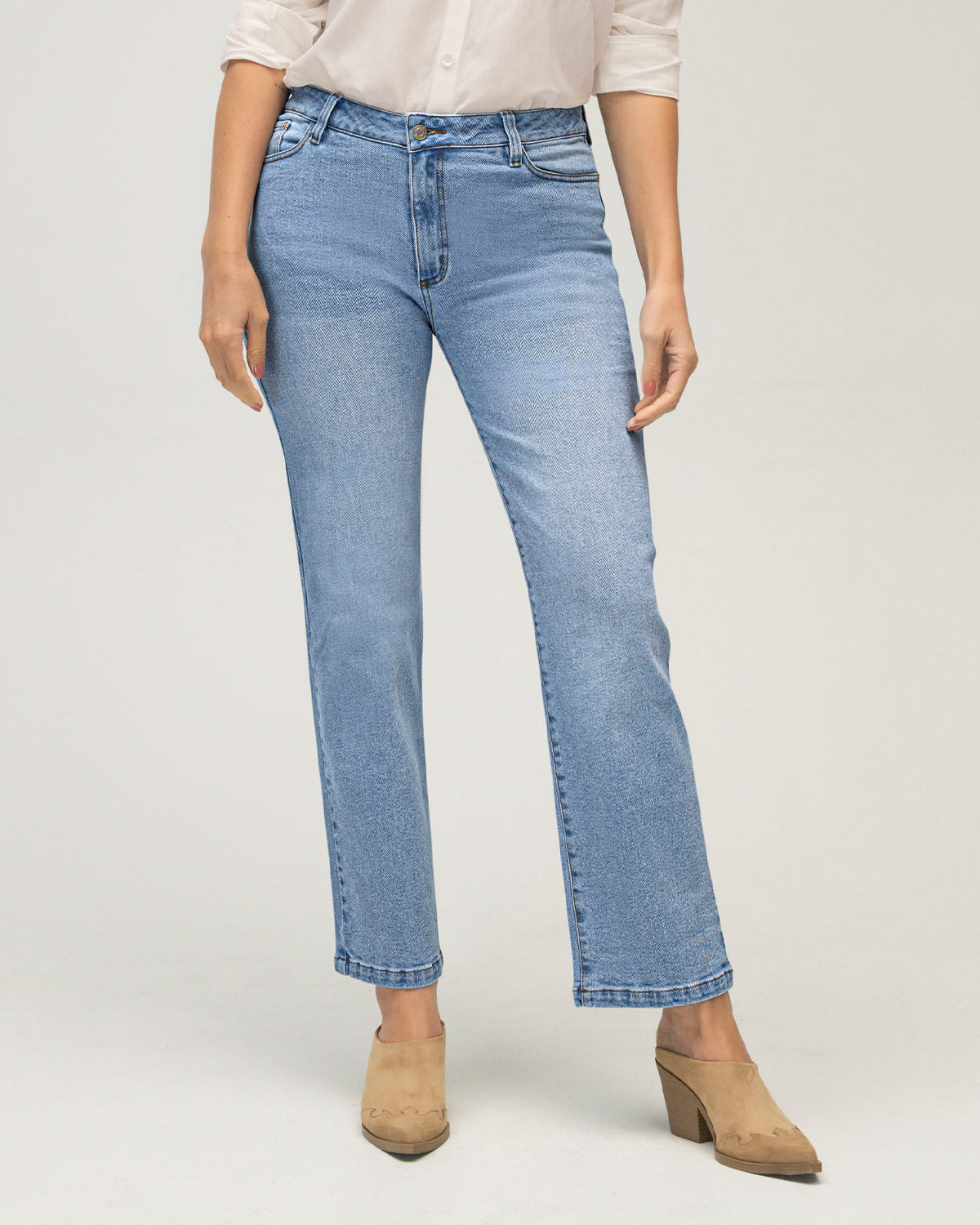 JEAN BOTA RECTA PARA MUJER - 1