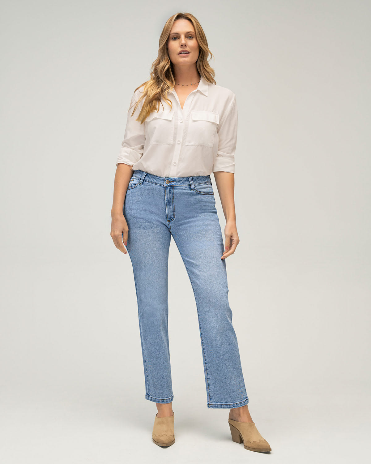 JEAN BOTA RECTA PARA MUJER - 3