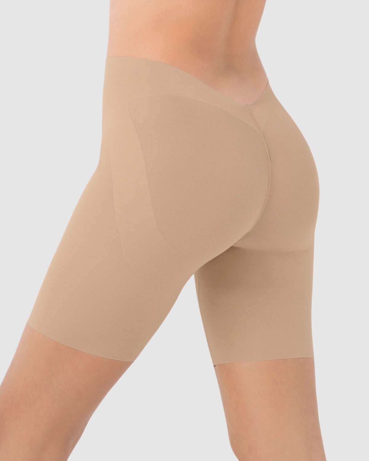 SHORT DE CONTROL EFECTO INVISIBLE ESPALDA EN U - 1
