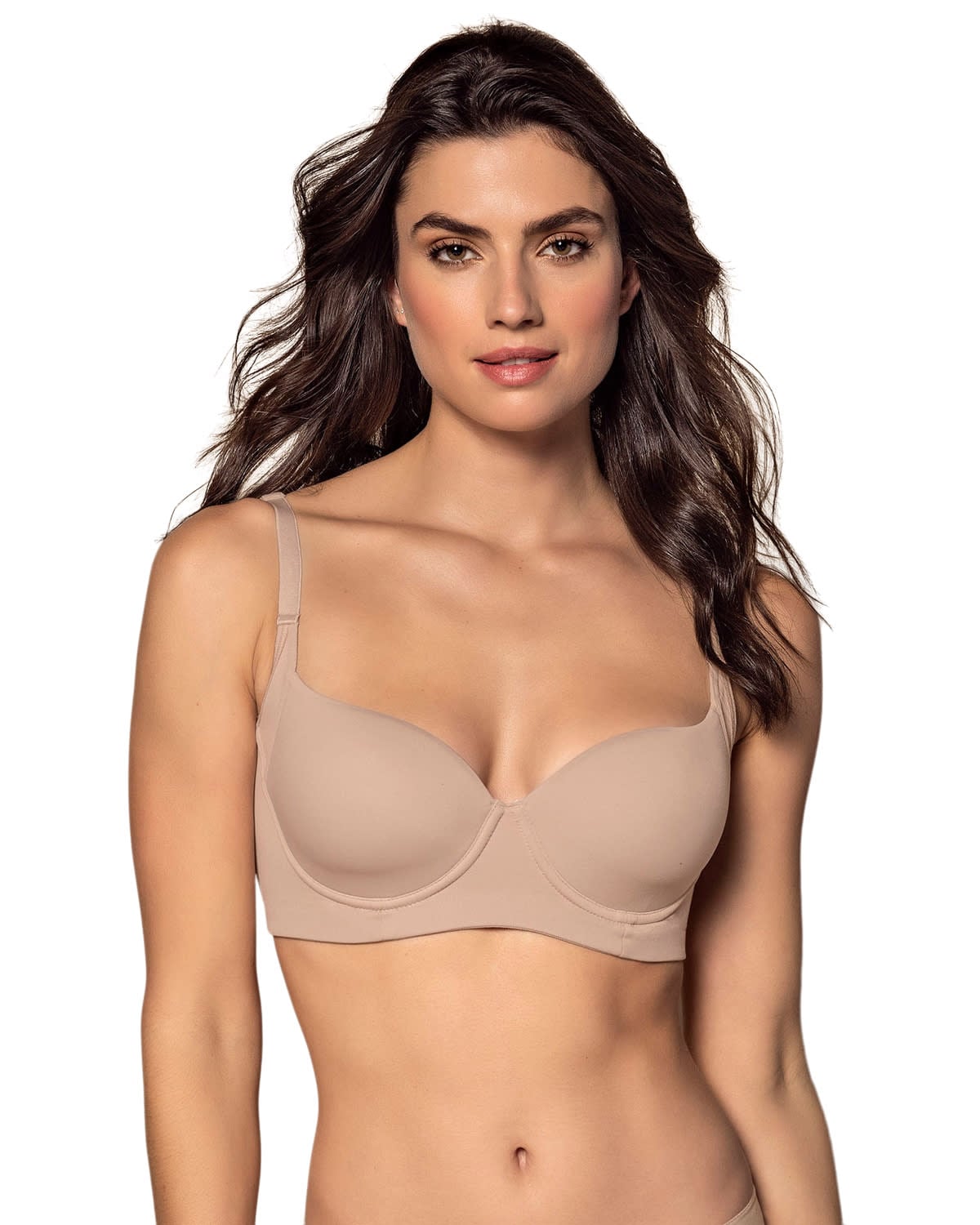 BRASIER TRIANGULAR CON CUBRIMIENTO DE SISA Y ESPALDA - 1