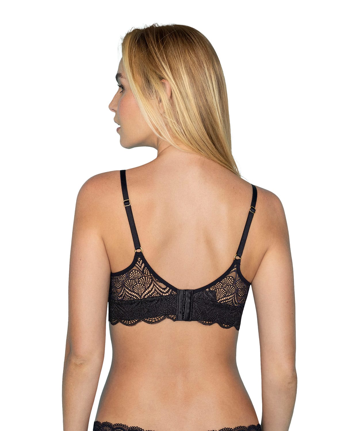 BRASIER ESCOTE PROFUNDO ULTRA CÓMODO CON ENCAJE EN LA BASE - 2