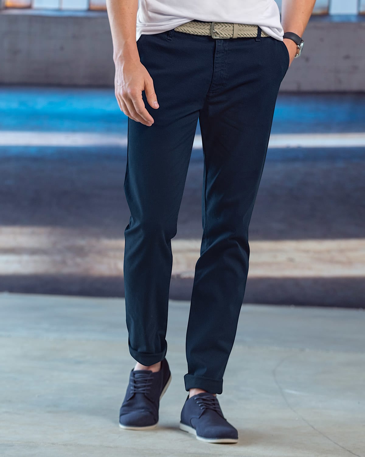 PANTALÓN TEXAS SILUETA SEMI AJUSTADA - 1