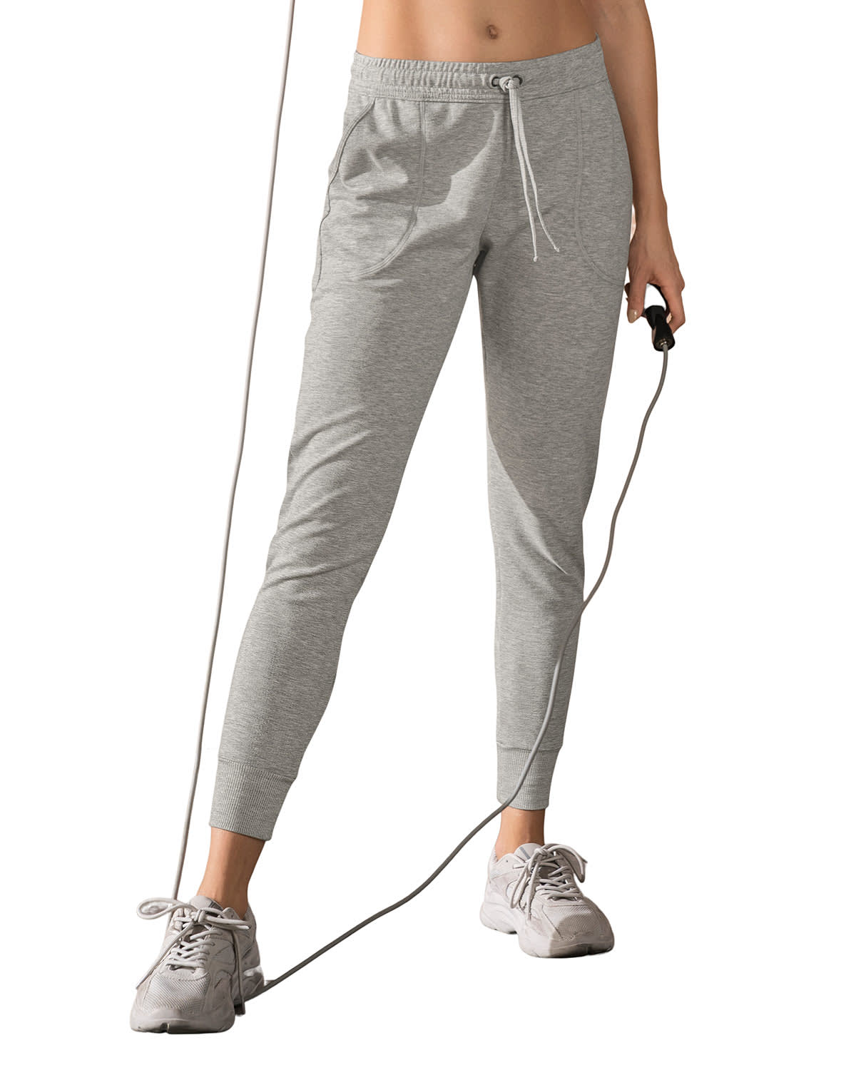 JOGGER DEPORTIVO DE SILUETA AMPLIA CON BOLSILLOS - 1