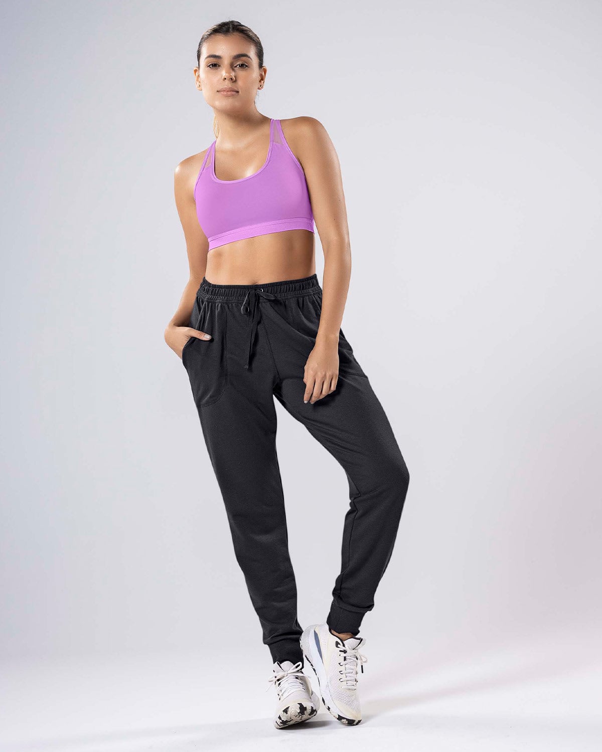 JOGGER DEPORTIVO DE SILUETA AMPLIA CON BOLSILLOS - 3