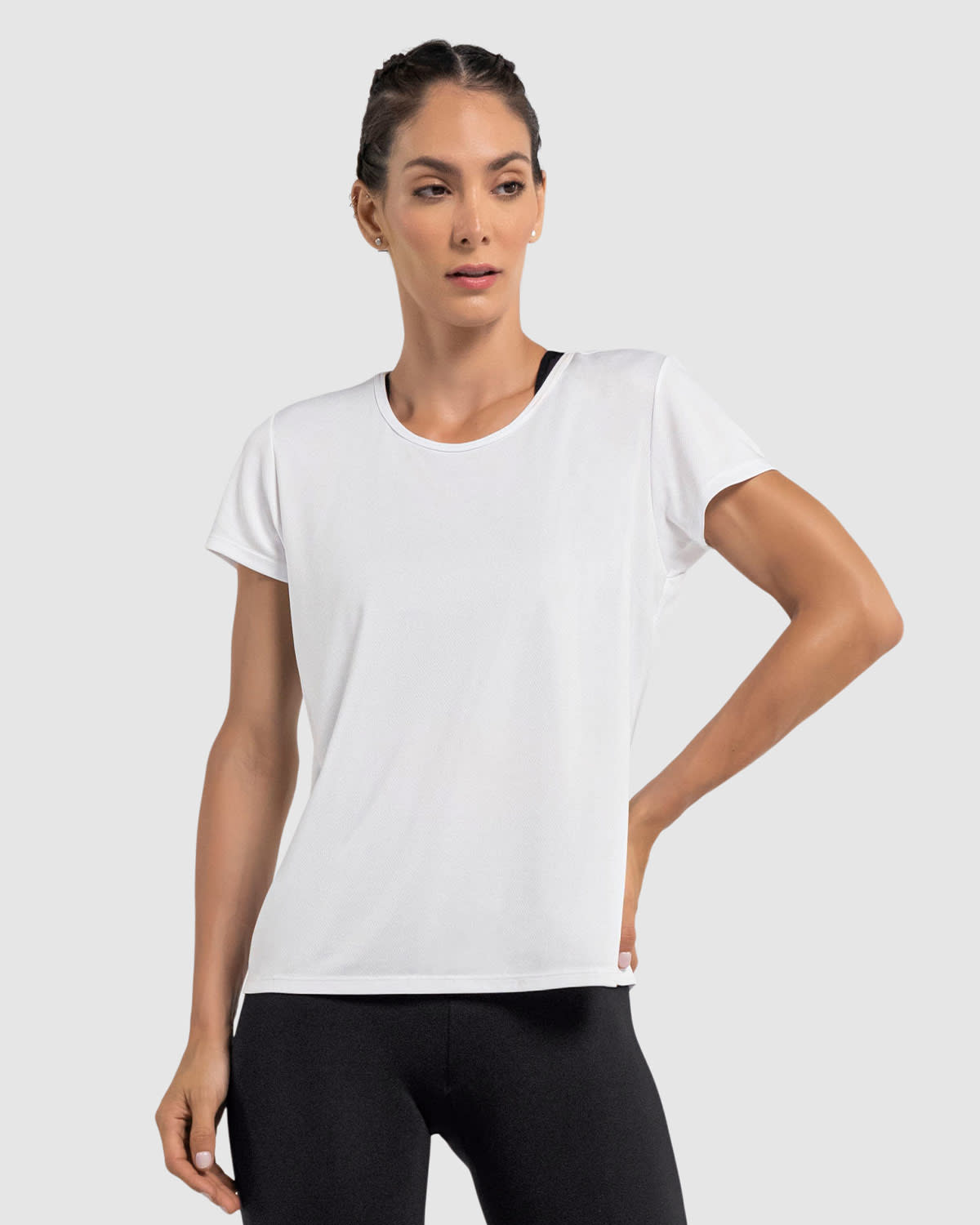 CAMISETA DEPORTIVA DE SECADO RÁPIDO Y SILUETA SEMIAJUSTADA - 1