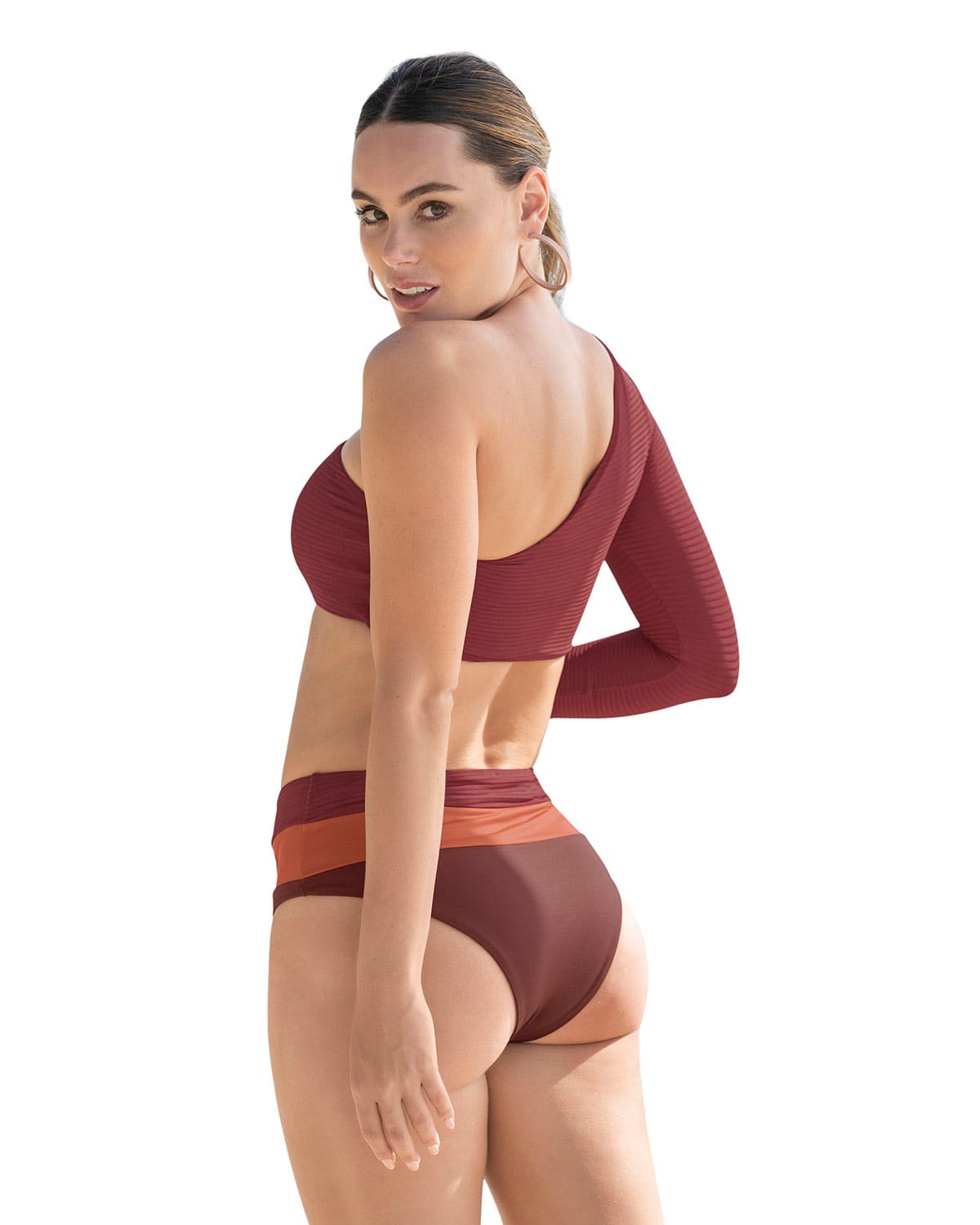 BIKINI ECO AMIGABLE MANGA LARGA CALZÓN DE CONTROL ABDOMEN - 2