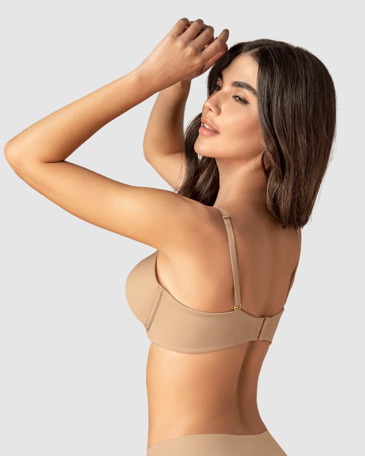 BRASIER DE REALCE ALTO CON ESCOTE PROFUNDO - 3