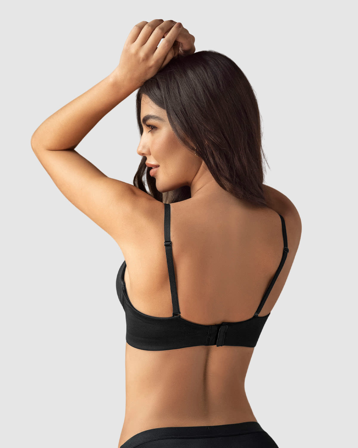 BRASIER DE REALCE ALTO CON ESCOTE PROFUNDO - 4