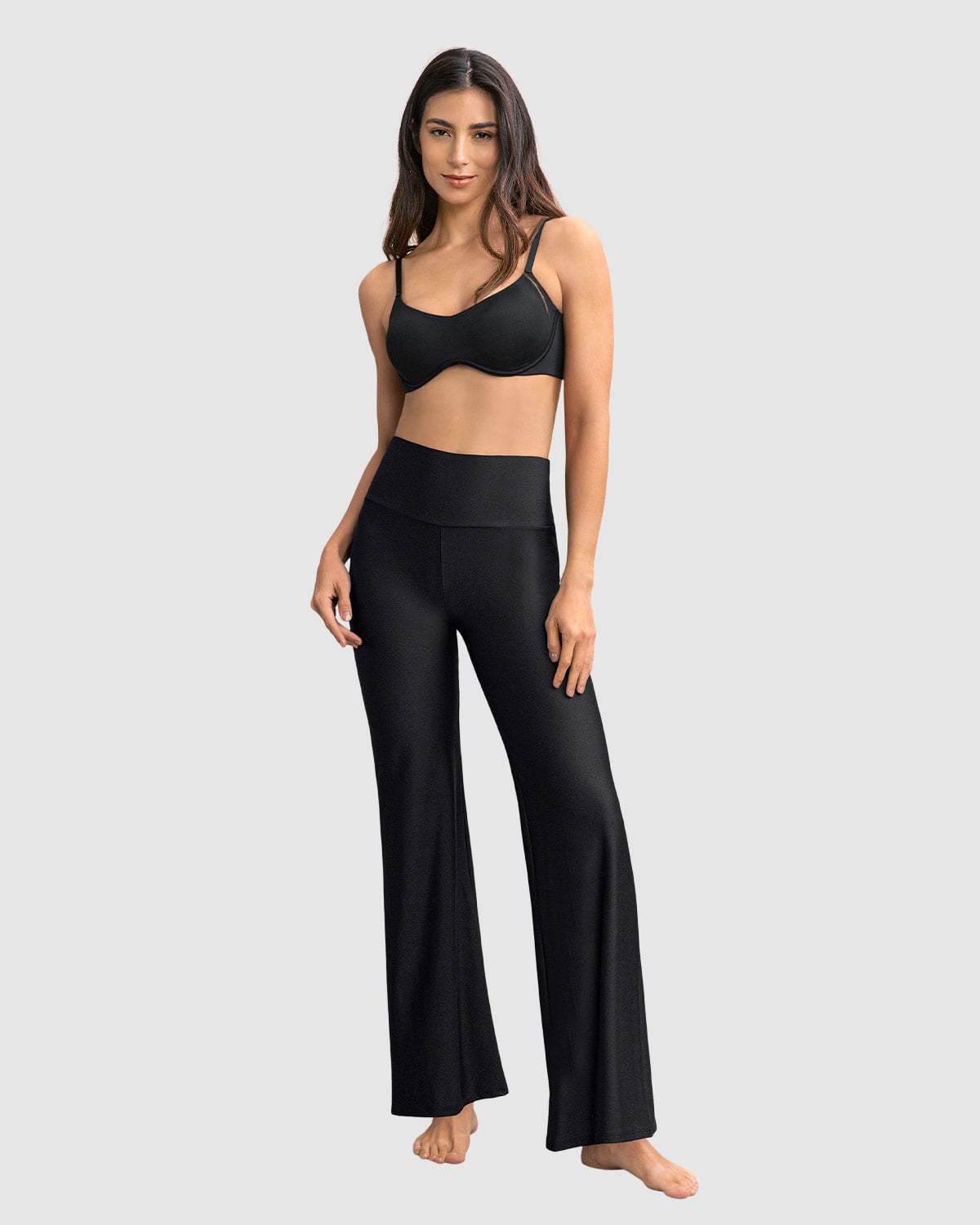 LEGGING BOTA RECTA CON CONTROL DE ABDOMEN - 1