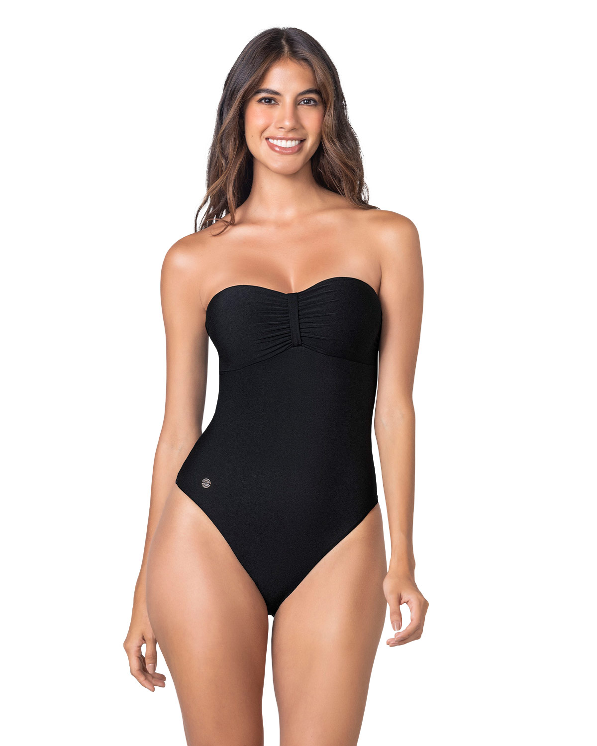 TRAJE DE BAÑO ENTERO CON ESPALDA AJUSTABLE - 1