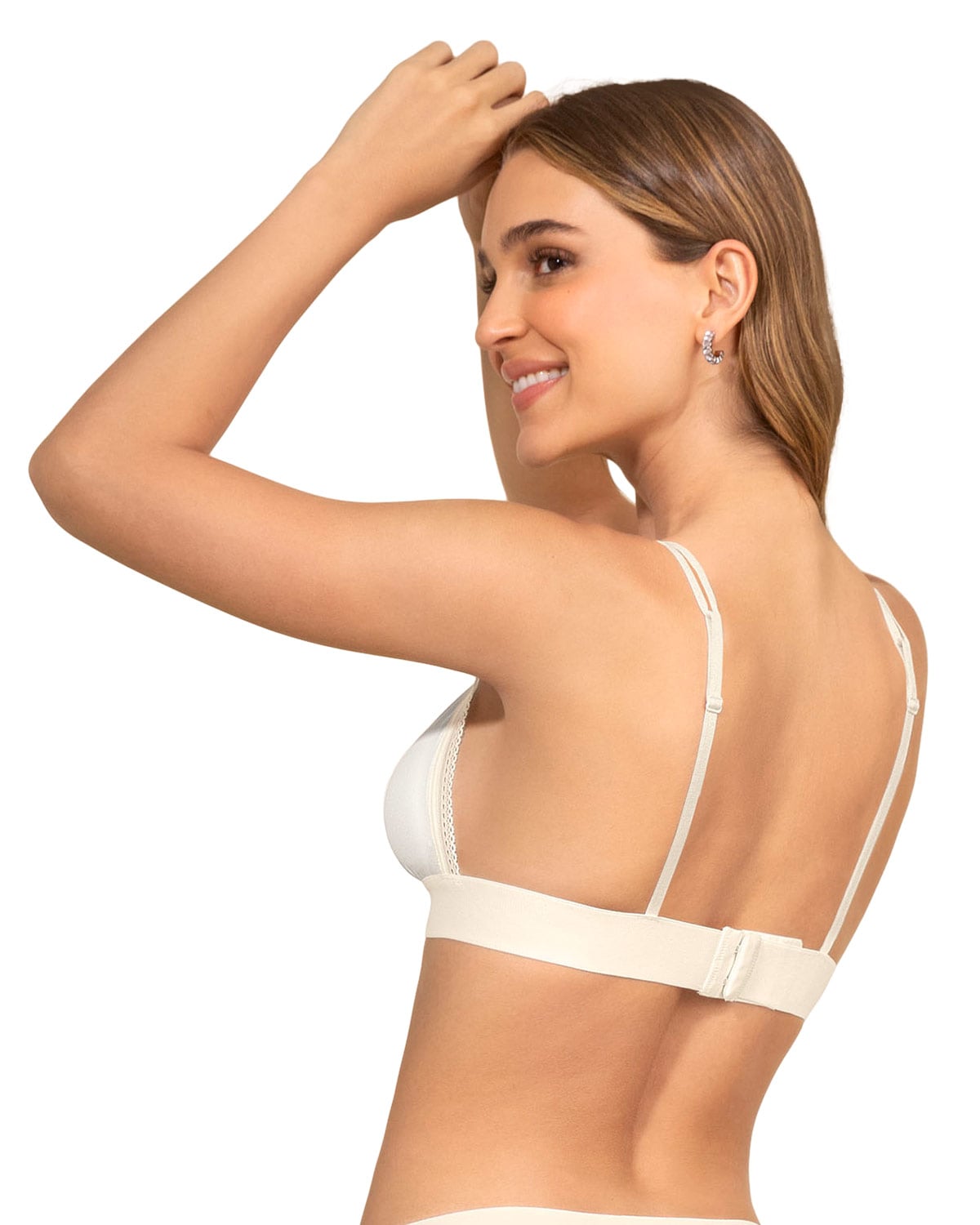 BRALETTE LISO + ENCAJE - 2