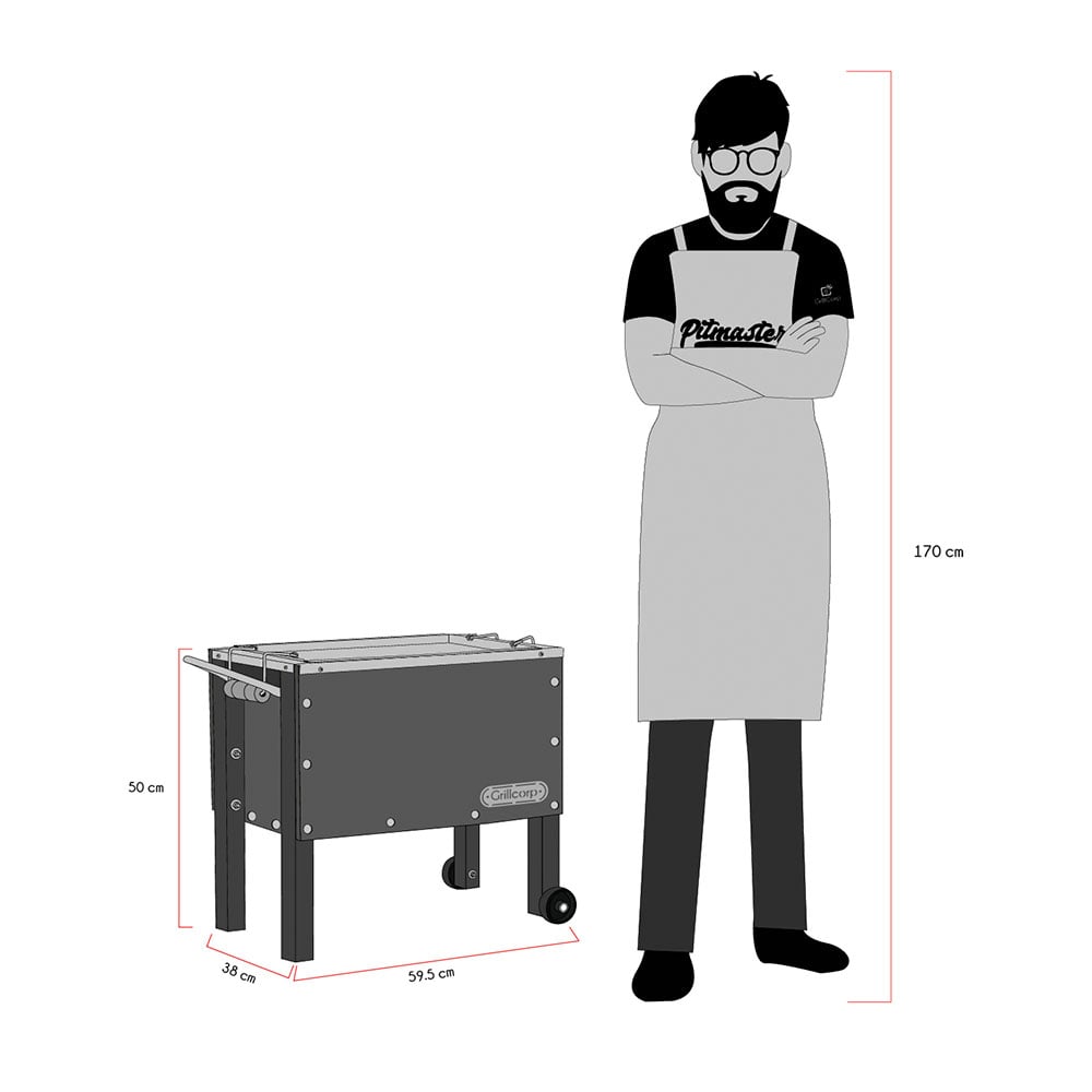 CAJA CHINA JUNIOR PREMIUM + PARRILLA LEVANTE GALVANIZADA - 7