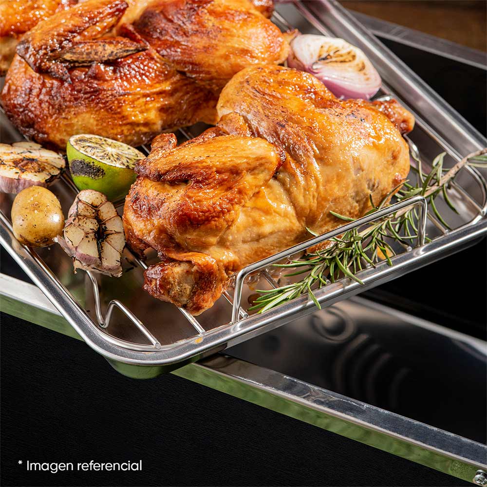 CAJA CHINA GRILLCORP 2014115 CAOBA MEDIANA + PARRILLA VARILLAS INOXIDABLES - 8