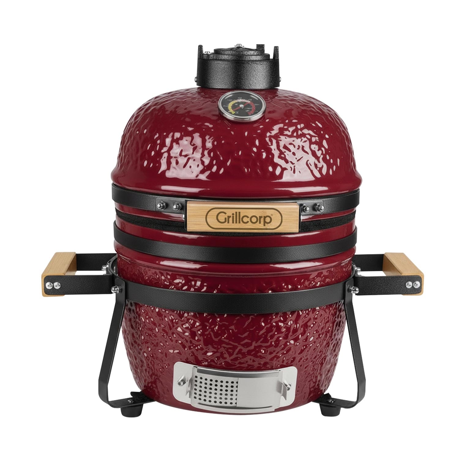 KAMADO GRANADA 13 ROJO + 3 ACCESORIOS - 2