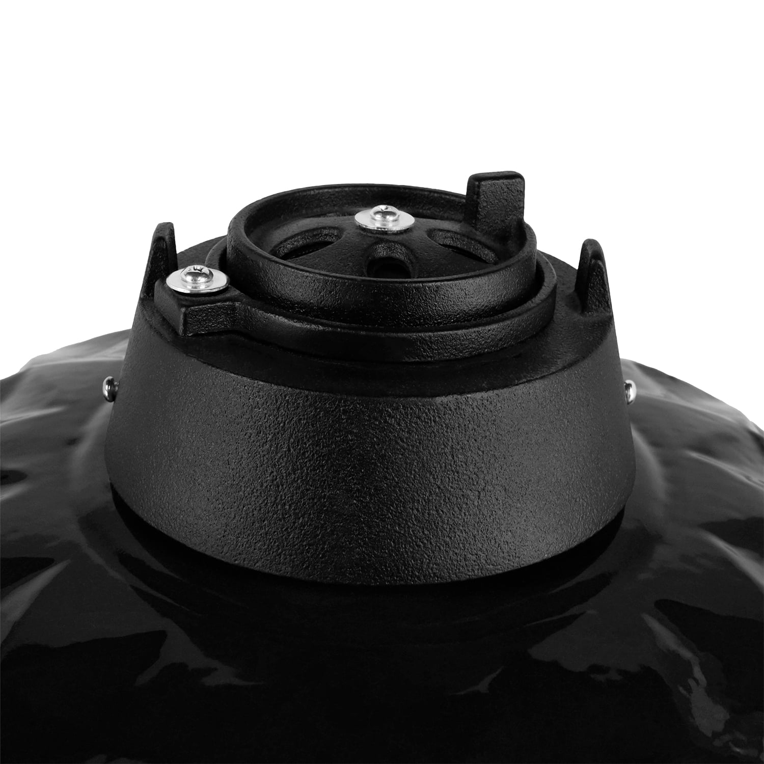 KAMADO DIAMANTE 18 NEGRO + 4 ACCESORIOS - 6
