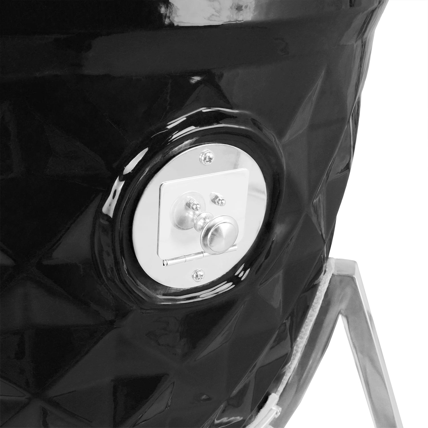 KAMADO DIAMANTE 18 NEGRO + 4 ACCESORIOS - 7