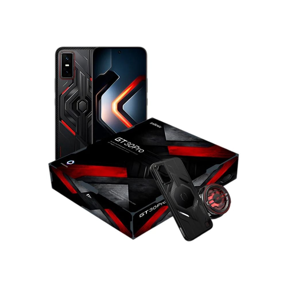 INFINIX GT 30 PRO 5G 512GB 12+12GB RAM DARK FLARE GAMING KIT - 1