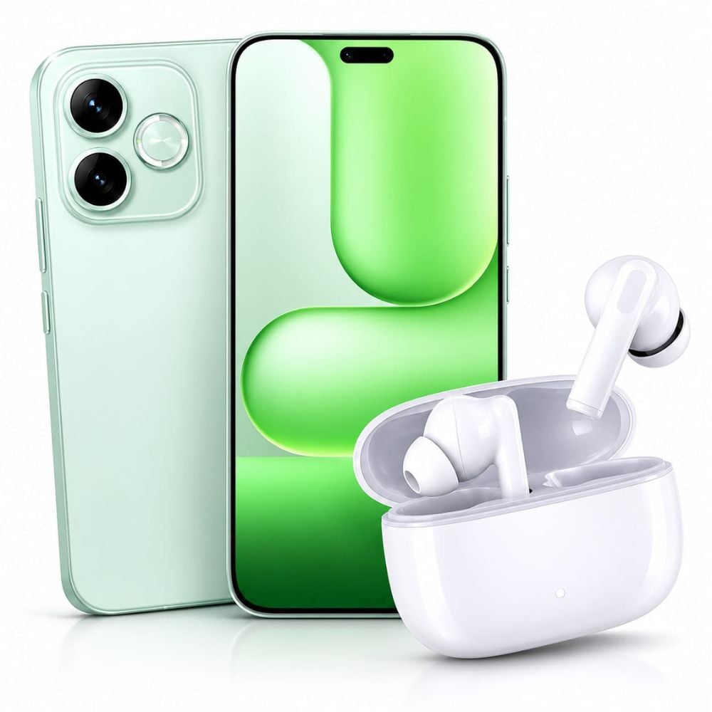 HONOR 600E 5G 256GB 8GB VERDE VITAL CON EARBUDS X7 LITE - 5