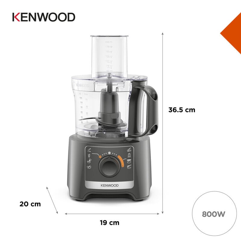 PROCESADOR DE ALIMENTOS KENWOOD MULTIPRO COMPACT FDP31.170GY - 4