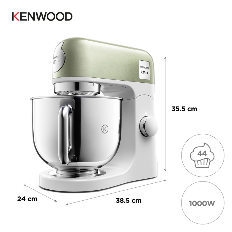 BATIDORA  PEDESTAL KENWOOD KMIX 5L KMX760AGR VERDE CLARO - 3