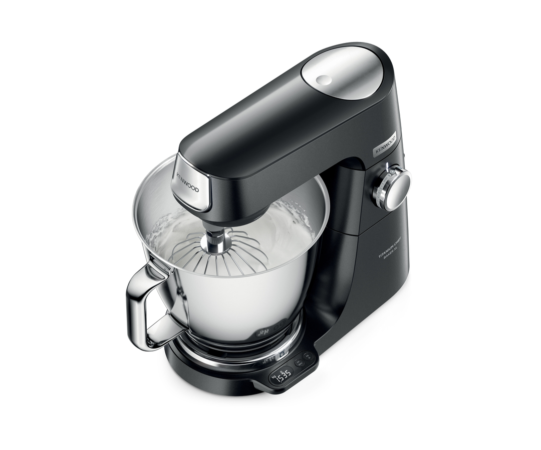 BATIDORA KENWOOD TITANIUM CHEF BAKER XL KVL85.004BK DUOBOWL BLACK - 4