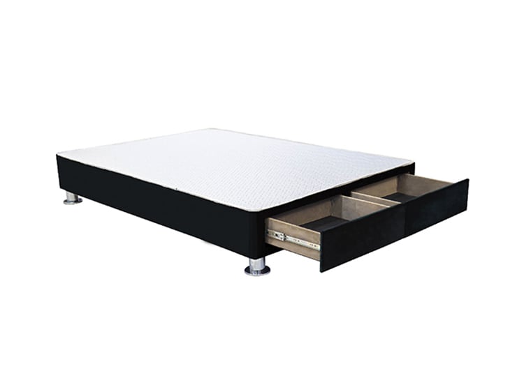 BOX TARIMA COLCHONES PEREZOSO 1.5 PLAZAS CON CAJONES - 1