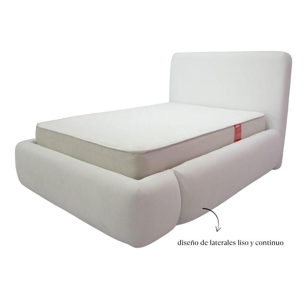DORMITORIO NUBE CLOUD 2PLZ + COLCHÓN - 1
