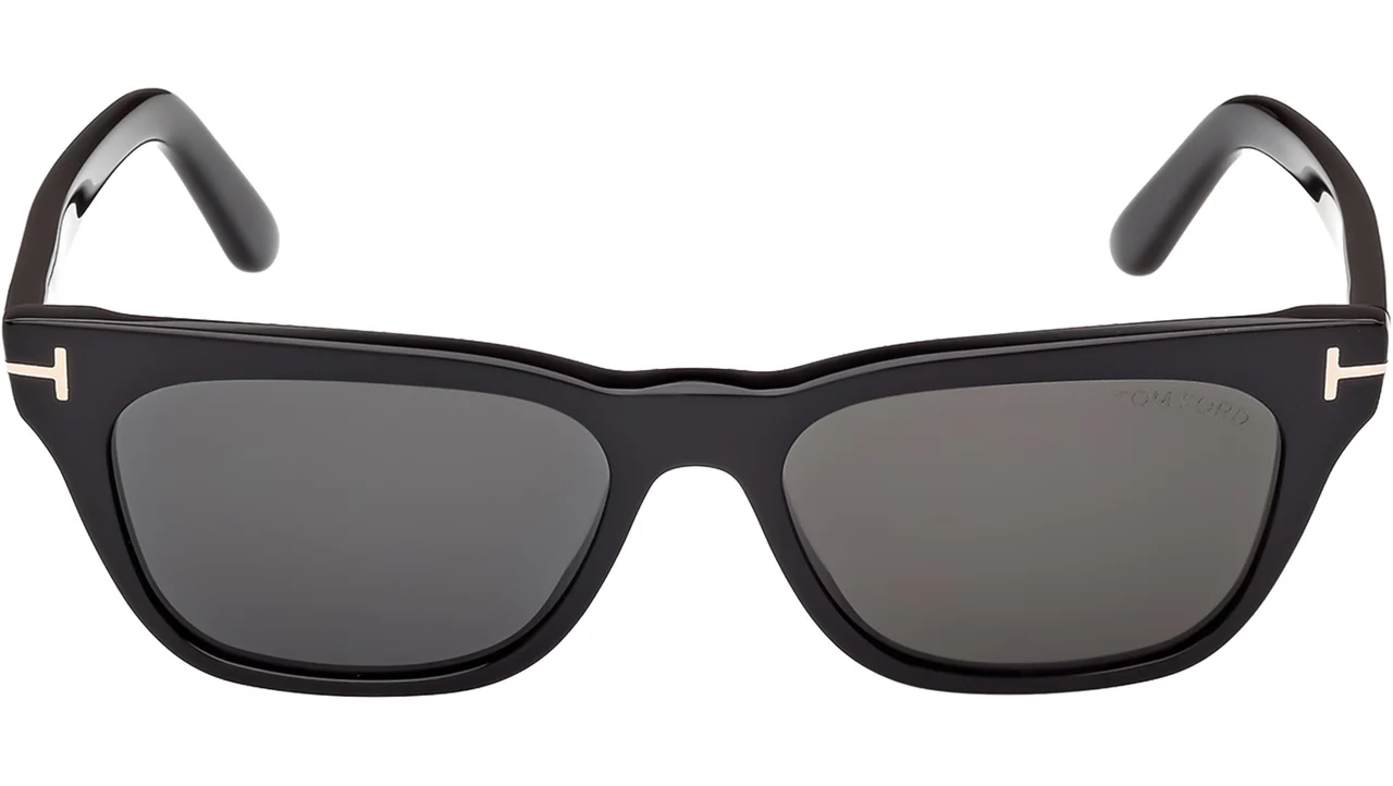 LENTES DE SOL TOM FORD PENN 02 FT1362 01A UNISEX NEGRO BRILLANTE - 2