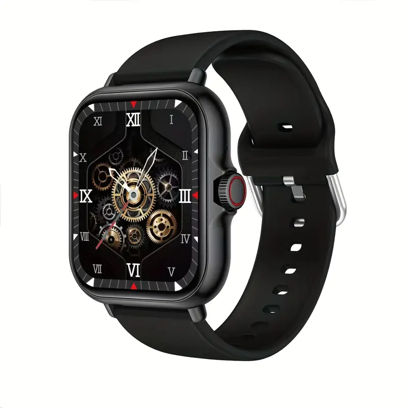 SMARTWATCH NEGRO MULTIFUNCIONAL NUEVO EN CAJA UNISEX LARGA DURACIÓN - 1