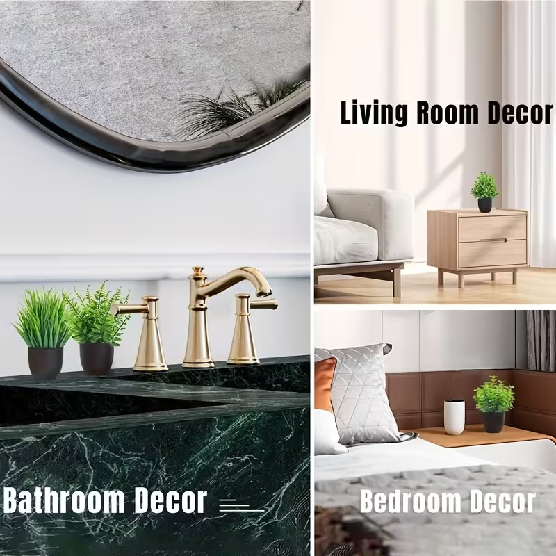 PACK 4 PLANTAS CON MACETA DECORACIÓN INTERIORES MODELO NUEVO - 4