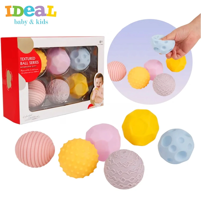PELOTITAS IDEAL SENSORIALES TEXTURA X6 PIEZAS BLSQ-31 - 1