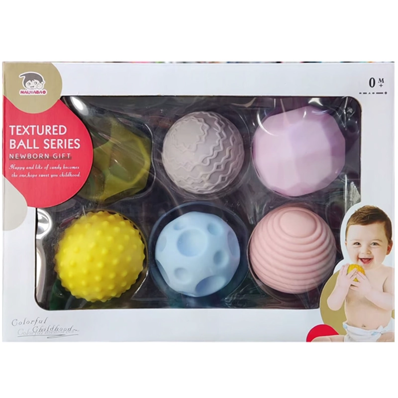 PELOTITAS IDEAL SENSORIALES TEXTURA X6 PIEZAS BLSQ-31 - 2