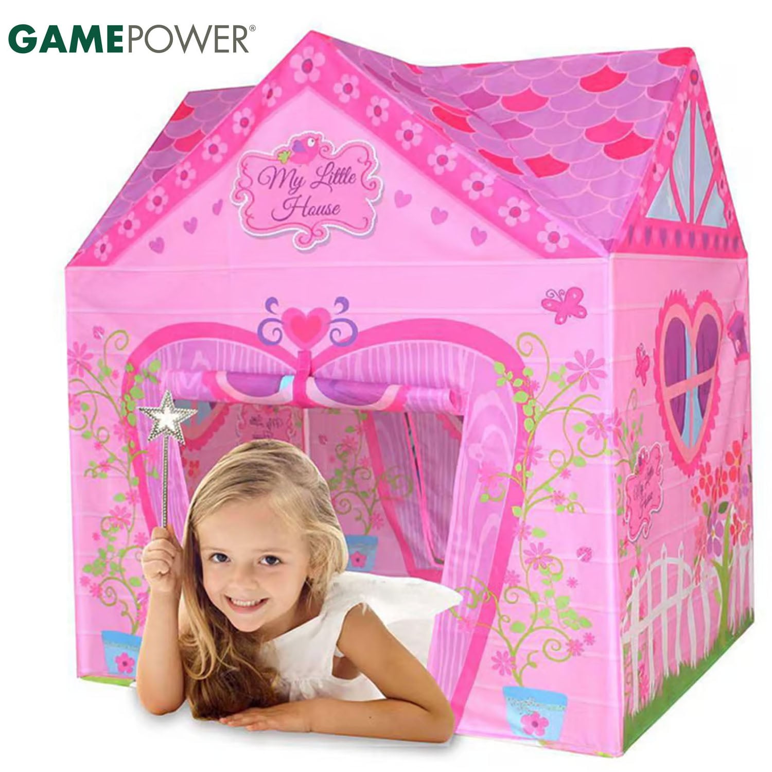 CARPA CASTILLO PRINCESA ARMABLE ROSADO - 1