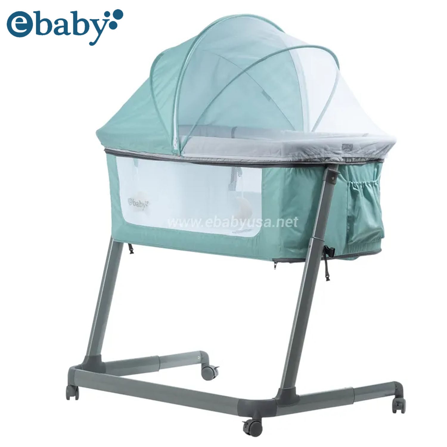 NUEVA CUNA COLECHO MARION VERDE EBABY - 2