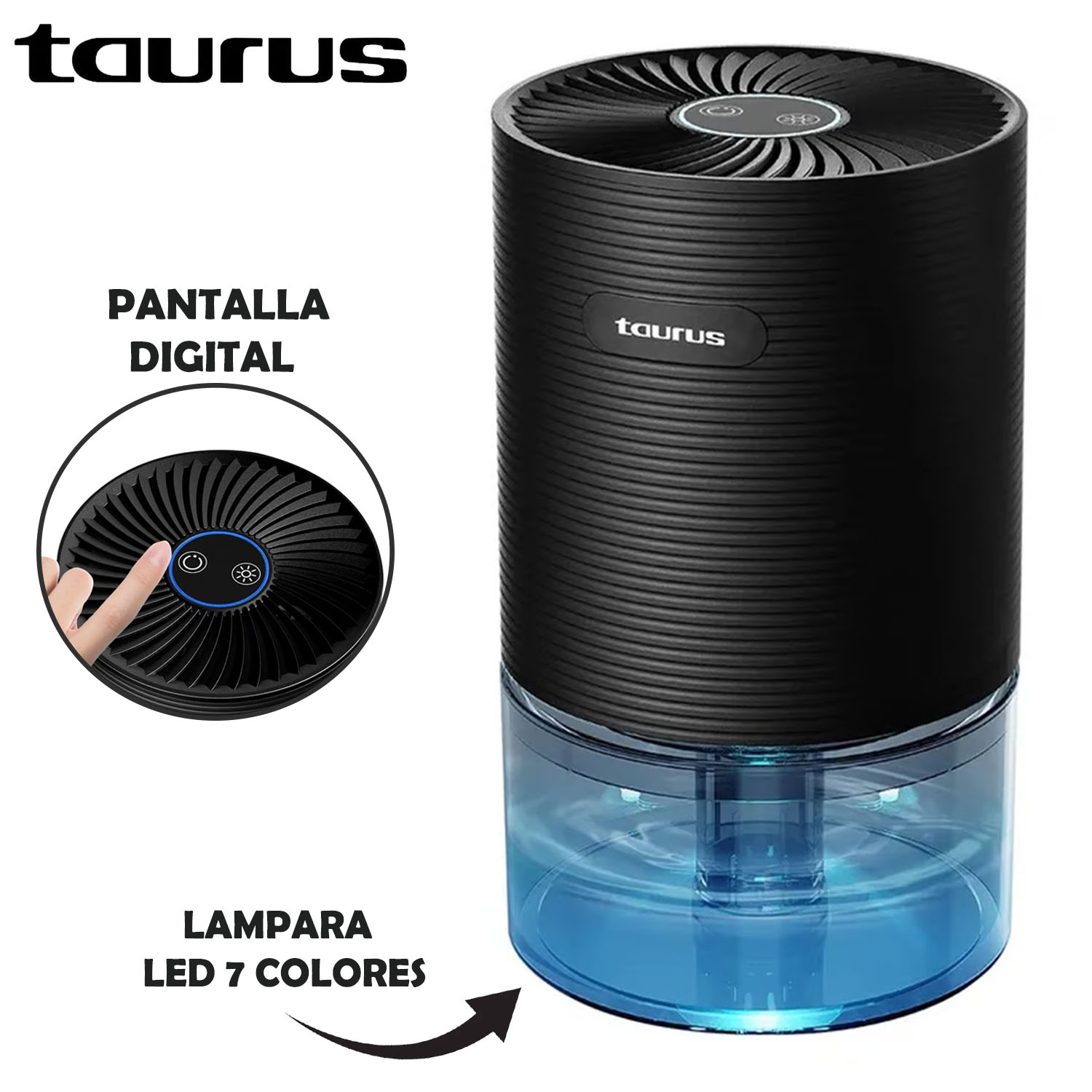 DESHUMEDECEDOR PORTÁTIL TAURUS MOD DH-250 - 1