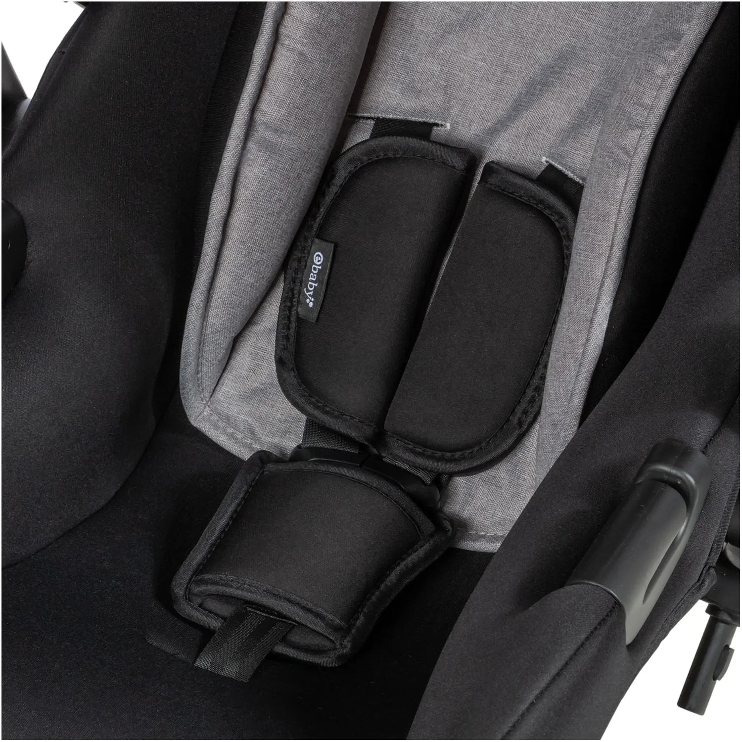 COCHE MOISÉS TRAVEL SYSTEM EBABY «SPARROW» PORTA BEBÉ GRAY - 7