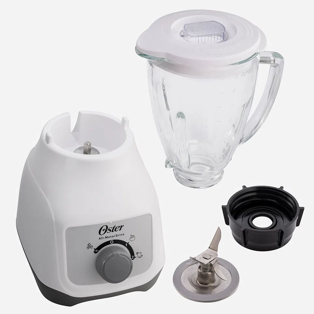 LICUADORA 2 VELOCIDADES TRITURA HIELO BLANCO BLSTKAGWRD - 5