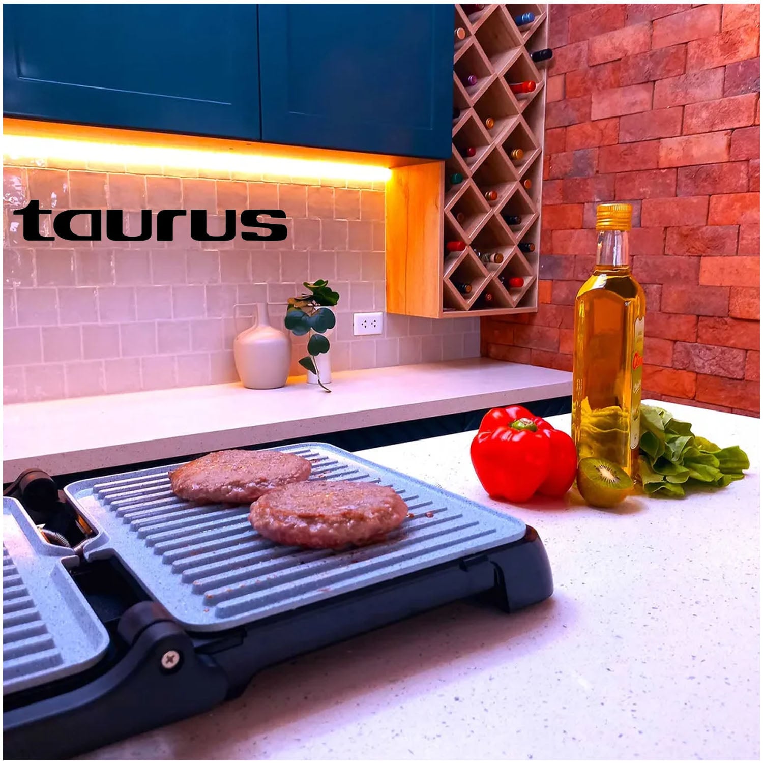 GRILL TAURUS MOD ASTERIA II 2000W - 5