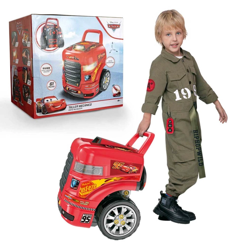 SET DE MOTOR DESMONTABLE CON LUCES Y SONIDO CARS DISNEY - 4