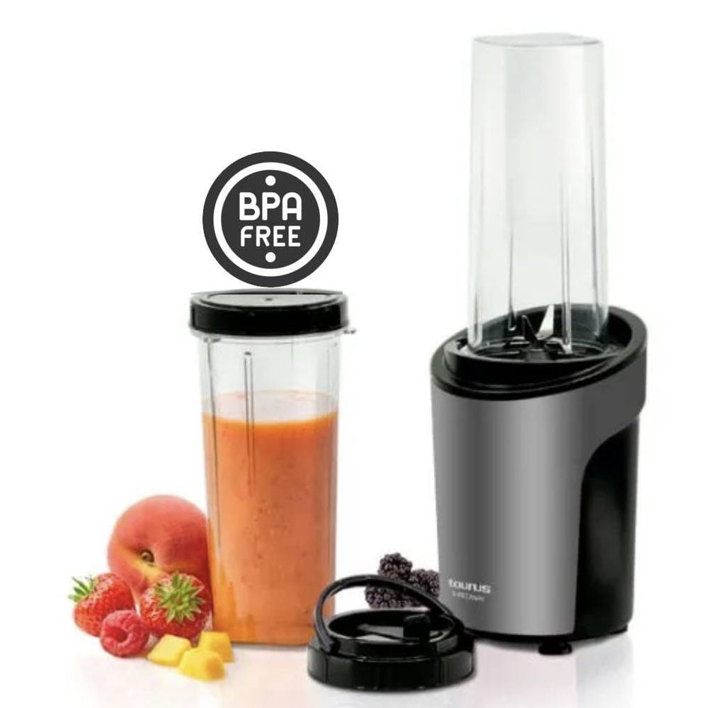 MINI LICUADORA TAURUS SHAKE AWAY 2.0 GRIS 600ML - 1
